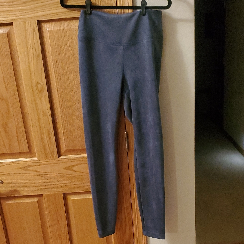 NWT White House Black Market Women's Ultra Suede Runway 8R True Indigo Leggings